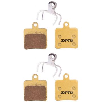 ZTTO MJ-11D Mountain Bike Brake Pads, 2 Pairs, Full Metal Copper Base - 1