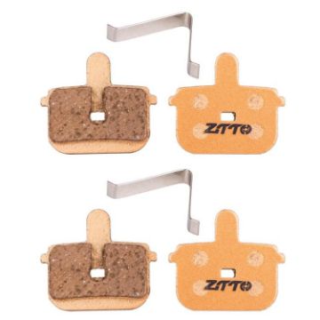 ZTTO MJ-11E Mountain Bike Brake Pads, 2 Pairs, Full Metal Copper Base - 1