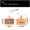 ZTTO MJ-11E Mountain Bike Brake Pads, 2 Pairs, Full Metal Copper Base - 2