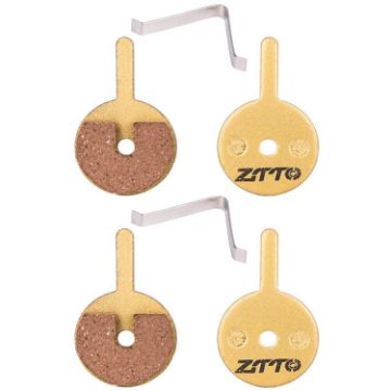 ZTTO MJ-11G Mountain Bike Brake Pads, 2 Pairs, Full Metal Copper Base - 1