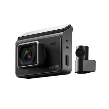 Anytek T2 PRO 2K HD Night Vision Dual Car Camera Front & Rear (No Memory) - 1