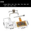 ZTTO 2 Pairs Metal Sintered Disc Brake Linings for Bikes & Scooters 01B - 2