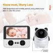4.3" IPS HD Display 720P Baby Monitor with AU Plug - 4