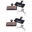 ZTTO MS-01F Semi-Metallic Resin Bike Disc Brake Pads 2 Pairs - 1