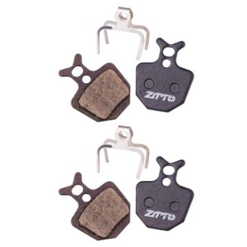 ZTTO MS-05B Semi-Metallic Resin Bicycle Disc Brake Pads, 2 Pairs - 1