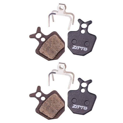 ZTTO MS-05B Semi-Metallic Resin Bicycle Disc Brake Pads, 2 Pairs - 1