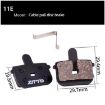 ZTTO MS-11E Semi-Metallic Resin Bike Disc Brake Pads, 2 Pairs - 2