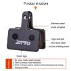 ZTTO MS-11H Semi-Metallic Resin Disc Brake Pads 2 Pairs for Mountain Bike - 4
