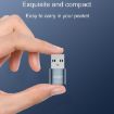 JINGHUA S505 USB2.0 Adapter - USB Male to Type-C Alloy Case - 9