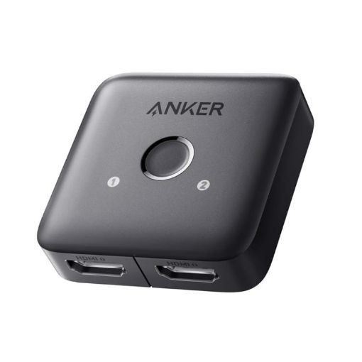 ANKER A83H1 4K Docking Station HDMI Converter 2 In 1 Out - Black - 1
