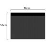 Suction Cup Car Side Window Sunshade Mesh Curtains (Black) - 1 Pair - 3