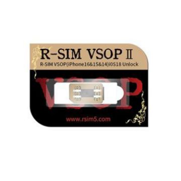 R-SIM VSOP 2 SIM Unlock Chip for iPhone 13-16 Dual SIM Models - 1