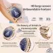 Bluetooth Calling AI Voice Assistant Waterproof Sports Smartwatch, Black - 4