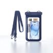 Waterproof Cell Phone Bag IPX8 30m Touch Screen Case - Navy Blue - 1