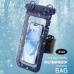 Waterproof Cell Phone Bag IPX8 30m Touch Screen Case - Navy Blue - 4