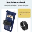 Waterproof Cell Phone Bag IPX8 30m Touch Screen Case - White - 7