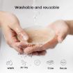 Ultra-Thin Breathable Silicone Self-Adhesive Breast Stickers 8CM White - 3