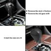 Toyota/Lexus 8mm Universal Car Shift Knob Handball, No Hole, Carbon Fiber - 5