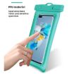 Green TPU Dual Airbag Floating Waterproof Phone Pouch for Diving & Swimming - 7