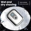 Mini Dual Head Electric Shaver for Men - LCD, Waterproof, USB-C Rechargeable - 5