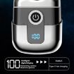 Mini Dual Head Electric Shaver for Men - LCD, Waterproof, USB-C Rechargeable - 6