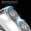 Portable Mini Dual Head Electric Shaver - LCD, Waterproof, USB-C Rechargeable - 7