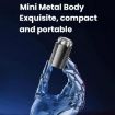 Portable Electric Shaver for Men, LCD Display, USB-C, Waterproof, Black - 3