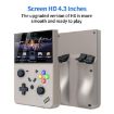 R43 Pro 4K HD Handheld Game Console, 4.3" Screen, Gray 64G Portable Player - 5