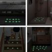 12pcs PEVA Glow-in-Dark Anti-Slip Stickers for Bathroom & Stairs 2x38cm - 5