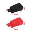 M8 RV Yacht Battery Zinc Alloy Terminal Clip 2x3/8" with Brush - 4