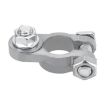 M8 RV Yacht Battery Zinc Alloy Terminal Clip 2x3/8" with Brush - 5
