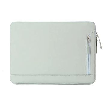 13/13.3 Inch Green Laptop Bag for Women - Portable iPad Protective Case - 1