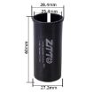 ZTTO Bicycle Seat Post Conversion Sleeve 25.4-27.2mm 2pcs (Black) - 2
