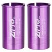 ZTTO Bicycle Seat Post Conversion Sleeve 27.2-30.4mm 2pcs Purple - 1