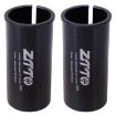 ZTTO Bicycle Seat Post Conversion Sleeve 27.2-30.8mm 2pcs (Black) - 1