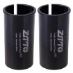 ZTTO Bicycle Seat Post Conversion Sleeve 27.2-30mm 2pcs (Black) - 1