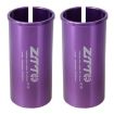 ZTTO Bicycle Seat Post Conversion Sleeve 31.6-33.9mm 2pcs Purple - 1