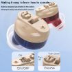 Invisible Elderly Hearing Aids with Noise Reduction & Digital Display (Red/Blue) - 7