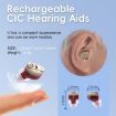 Invisible Elderly Hearing Aids with Noise Reduction & Digital Display (Black) - 3