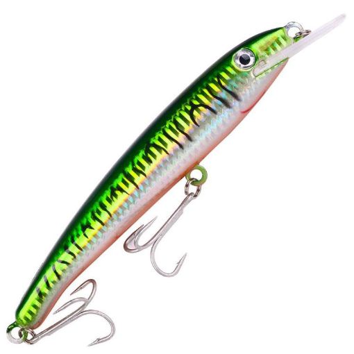 HENGJIA MI226 19cm 44g Deep Diving Mino Fishing Lure, Color No.1 - 1