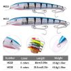 HENGJIA MI225 16cm 30g Deep Diving Mino Fishing Lure, Color No.4 - 5