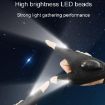 Rechargeable LED Light Gloves for Night Riding & Car Repair, Sisal Gray-Right - 6