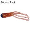 HENGJIA SO192 4.8cm Vegetable-Head Tube Lure 20pcs Pack Style 1# Bait - 1