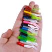 HENGJIA SO192 4.8cm Vegetable-Head Tube Lure 20pcs Pack Style 6# Bait - 5