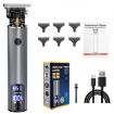 Rechargeable Haircut Kit - Zero Blade Hair Clippers for Men (Dark Gray) - 1
