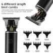 Rechargeable Haircut Kit - Zero Blade Hair Clippers for Men (Dark Gray) - 5