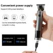 Rechargeable Haircut Kit - Zero Blade Hair Clippers for Men (Dark Gray) - 6