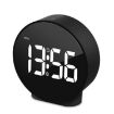 EDUP EH-8816 Digital Alarm Clock, Night Light, Dual Power, Black Case - 1