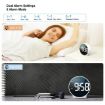 EDUP EH-8816 Digital Clock Night Light Dual Power Alarm (White) - 7