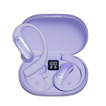 M127 AI Smart Translation Bluetooth Earphones - Purple | Wireless Audio - 1